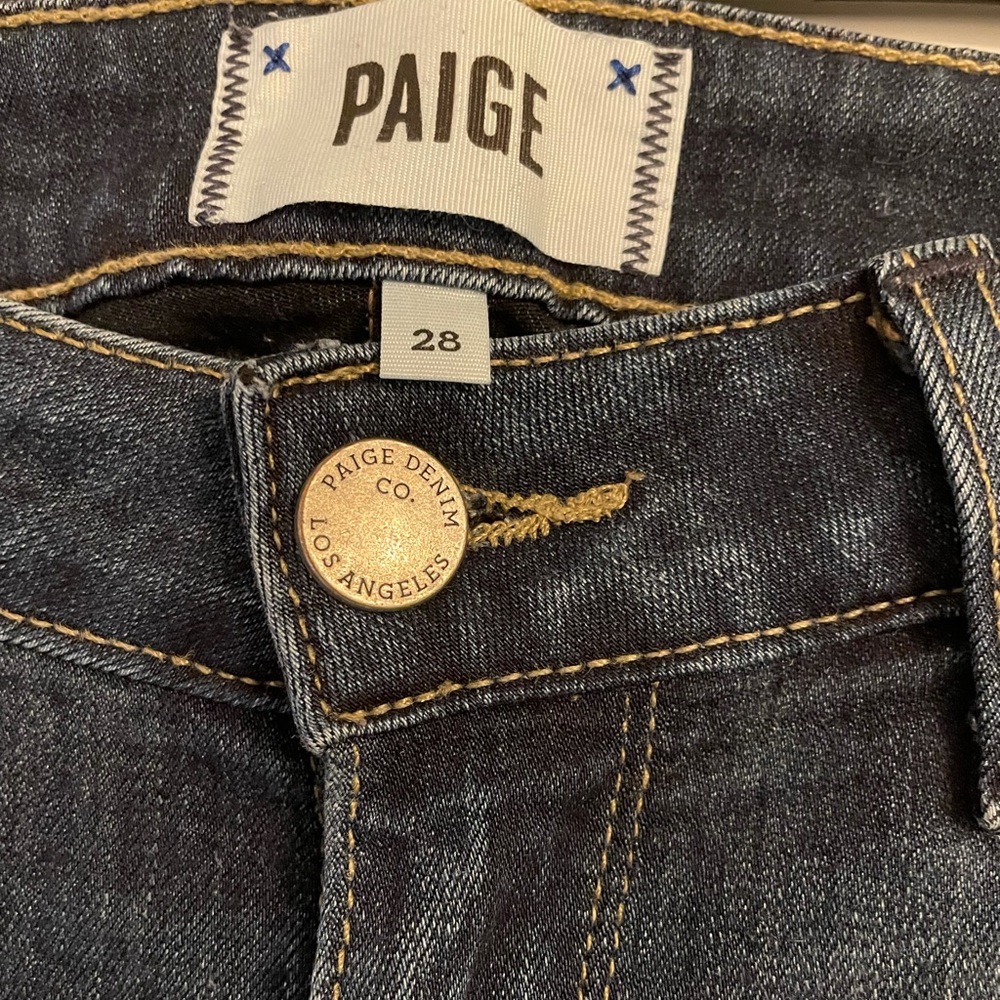 PAIGE verdugo ankle jeans, size 28. - Picture 1 of 3